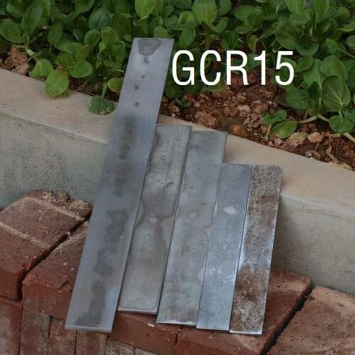 GCR15 (52100) Carbon Steel Knife blade blank knife making steel unhardened DIY knife bar blanks
