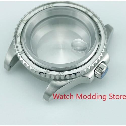 HOT 300M Waterproof SUB Style Watch Case Part Fit For ETA2824 PT5000 Movement Solid 316L SS Sapphire Crystal