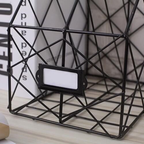 Book File Stand Iron Desktop Multi-layer Book File Stand Magazine Rack Cosmetic Storage Rack JR Deals