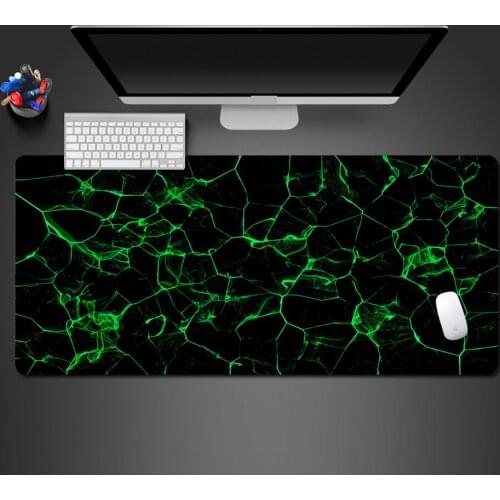 Best Selling Green Creative Simple Mousepad Hot Boy Gift Gaming Mouse Pad Game Computer Desk Padmouse Keyboard Large Play Mat