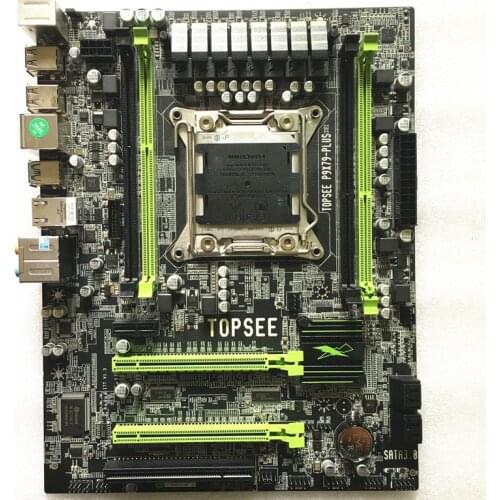 X79 2011 motherboard Used OEM P9X79-PLUS support Xeon LGA2011 V1 V2 130W CPU (instead of P9X79 LE WS PRO X79A-GD45 PLUS GD45)