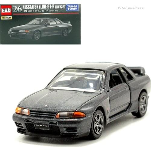 Takara Tomy Tomica Premium #26 NISSAN Skyline GT-R R32 Diecast Sports Car Model Car Toy Gift for Boys and Girls Children