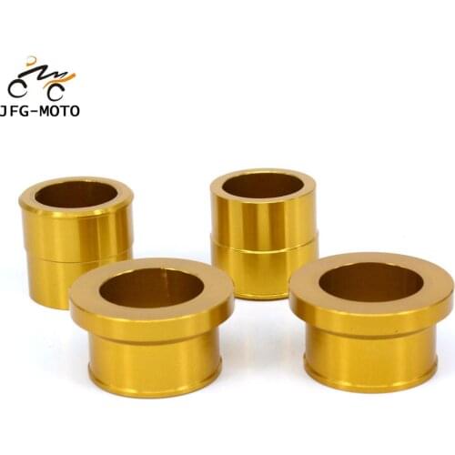 Motorcycle Aluminum CNC Front Rear Wheel Hub Spacer For SUZUKI RMZ250 2007-2019 RMZ450 2005-2019 RMX450Z 2010-2017 Dirt Bike