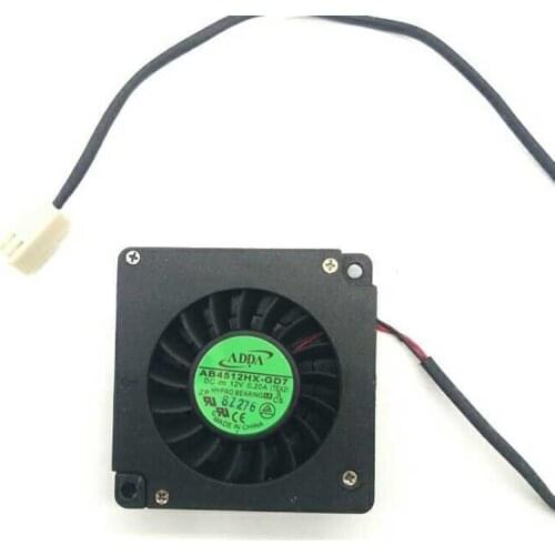 Original ADDA AB4512HX-GD7 4510 45*45*10mm 4.5cm DC 12V 0.2A 2-lines blower cooling fan