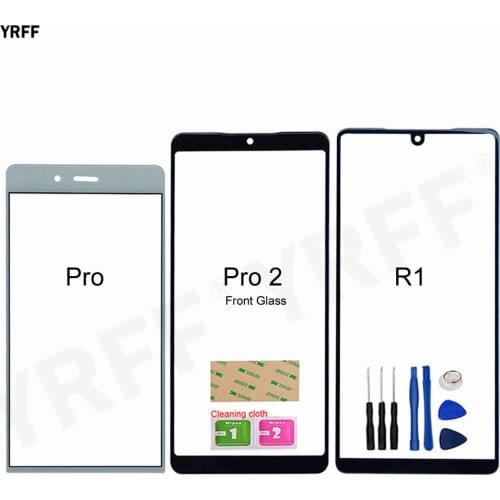 For Smartisan Nut R1 Front Glass Panel For Smartisan Nut Pro 2 (No Touch Screen) Outer Glass Cover New NutPro Assembly Parts