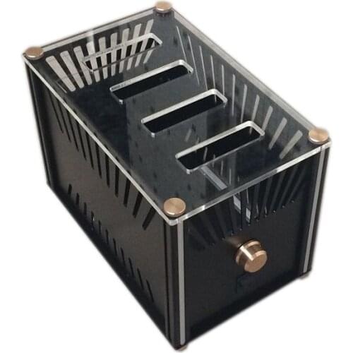 Width 227* high 254* deep 362mm Mini DIY all aluminum chassis power supply amp DAC amplifier chassis housing