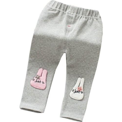 Baby Girl Pants Toddler Baby Girl Leggings 2018 Newborn Cartoon Children Cute Elastic Warm Pants Princess Pants