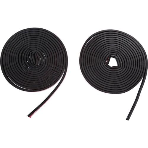 5M Waterproof Dustproof B-Shape Type Moulding Trim Rubber Strip Car Door Edge Seal Strip Fee Dropship High Quality