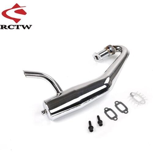 Exhaust Tuning Pipe for 1/6 HPI FG Monster Hummer Truck ROFUN ROVAN 4WD Big Monster Truck Spare Toys Parts