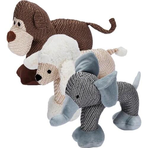 Dog Chew Toys for Small Large Dogs Bite Resistant Dog Squeaky Duck Toys Interactive Squeak Puppy Dog Toy Pets Supplies