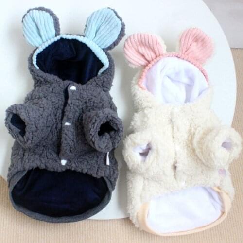 Pet Winter Coat Cat Puppy Small Dog Clothes Warm Chihuahua Clothing Yorkshire Pomeranian Shih Tzu Poodle Bichon Schnauzer Outfit