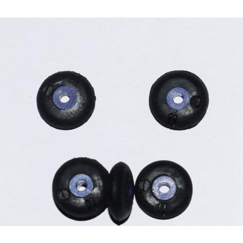 10/100pcs 2x11mm mini aircraft wheels/rc car rubber wheels/DIY Toy part/Technology model parts/rc car robot/baby toys Y112A