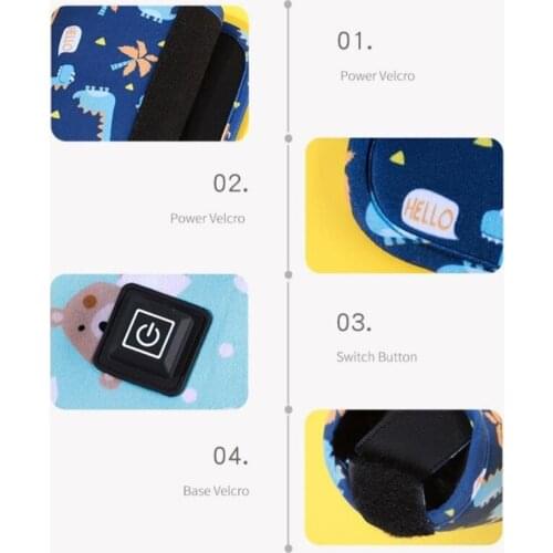 24BE Portable USB Baby Bottle Warmer Travel Milk Warmer Infant Feeding Bottle Heated Cover Insulation Thermostat Food Heater