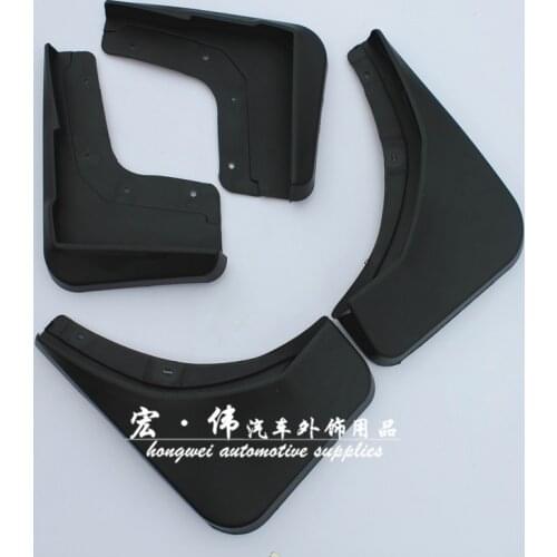 4PCS accessories Mudguard For HOVER H8 HAVAL Fender mud flaps Car modification soft Plastic special fender Car block mud plate
