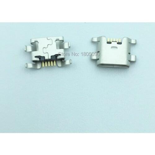 10pcs Micro USB 5pin mini Connector Mobile Charging port For ZTE Blade L2 S6 5.0 U807 N983 N807 U956 N5 N909 N798 N980 N986