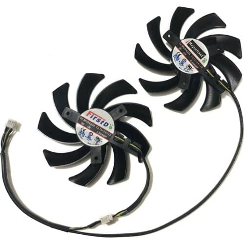 GTX1080 GTX 1070Ti 1060 GPU VGA Card Alternative Cooler Fan For PNY GTX1070Ti GTX 1080 1060 XLR8 Gaming OC Graphics Card Cooling