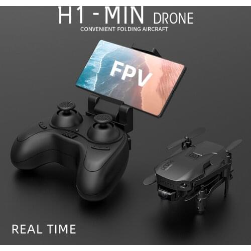 2021 Small Folding HD UAV drone WiFi FPV H1 Quadcopter Drone Aerial Photo mini Remote endurance UAV light Helicopter Gifts Toy