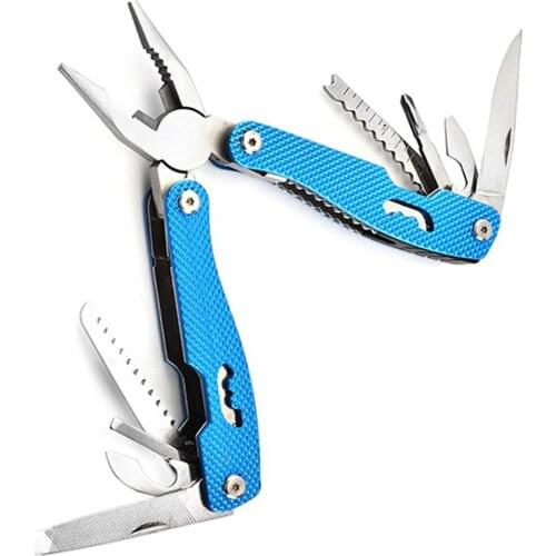 11-in-1 Multitool folding Pliers Screwdriver knife EDC Multi Functional Tool Fishing Hiking Outdoor Camping Survival tools