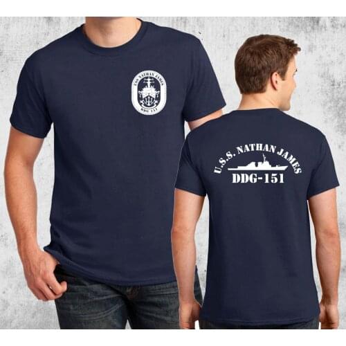 The Last Ship USS Nathan James Mens T-Shirt Cotton Round Neck Short Sleeve T Shirt Size S-3XL