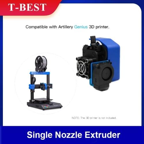 Artillery Single Nozzle Extruder 1.75mm Direct Drive Extruder Support Flexible Filament Compatible with Sidewinder X1 3D Printer