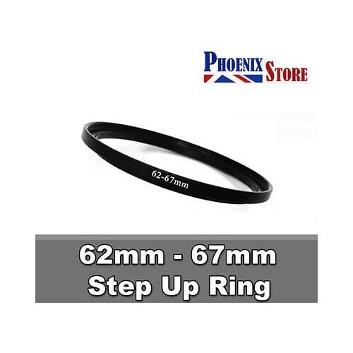 Wholesale 10pcs 62mm to 67mm 62-67 62 to 67 Lens Stepping Step Up Filter Ring Adapter