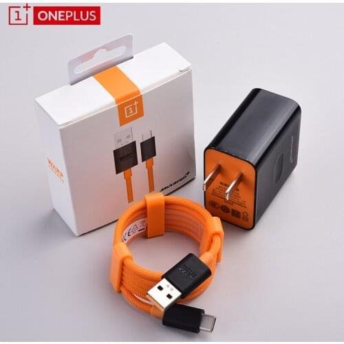 Original Oneplus 8 pro Warp Charger 30W Mclaren 5V6A Charge adapter USB nylon Dash Cable For One plus 8 7 7T Pro 6T 6 5T 5 3T 3