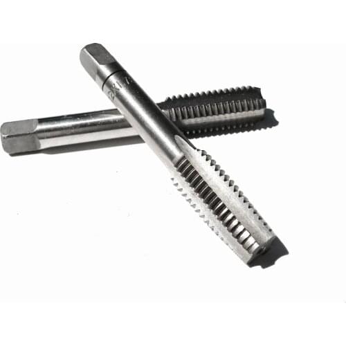 Free shipping of 2PCS/pair hand taps M12-M18 Manual straight flute taps Screw hand taps for iron aluminum copper workpiece