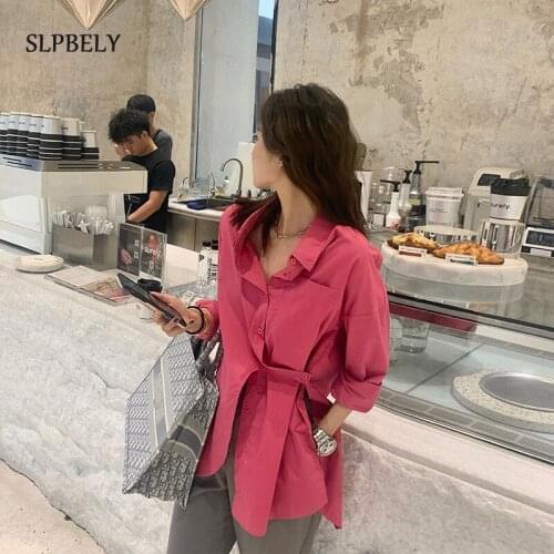 SLPBELY Pink Blouses