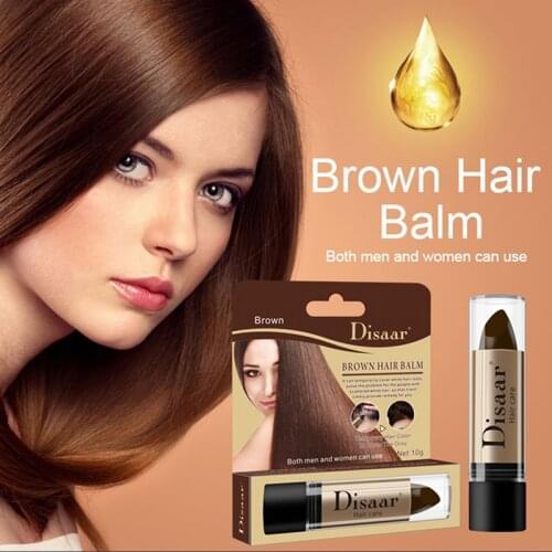 Temporary Hairline Hair Dye Cream Instant Gray Root Coverage One-off Hair Color Pen Cover White Up Hair DIY Styling 10g