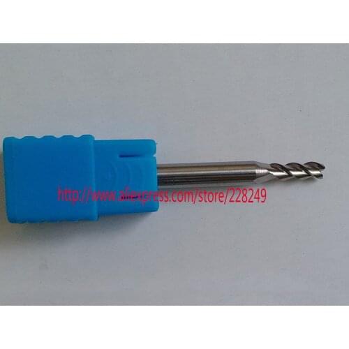 1pc D5*13*D6*50 HRC50 3 Flutes Flat End Mills For Aluminum CNC Milling Tools Router bits