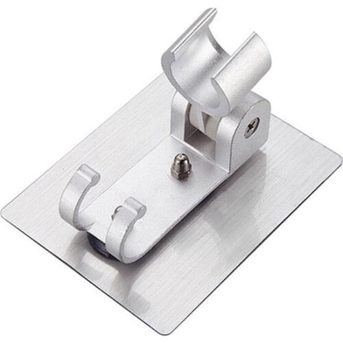 No hole fixed base shower head hanging seat large shower bracket shower shower head bathroom shower accessories