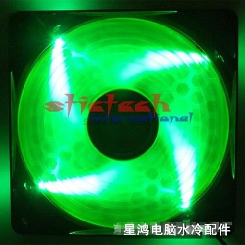 By dhl o ems 100pcs 120mm PWM 4pin CPU Cooler Fan Radiator 12V LED Light Heatsink Computer Case Fan Air Cooling