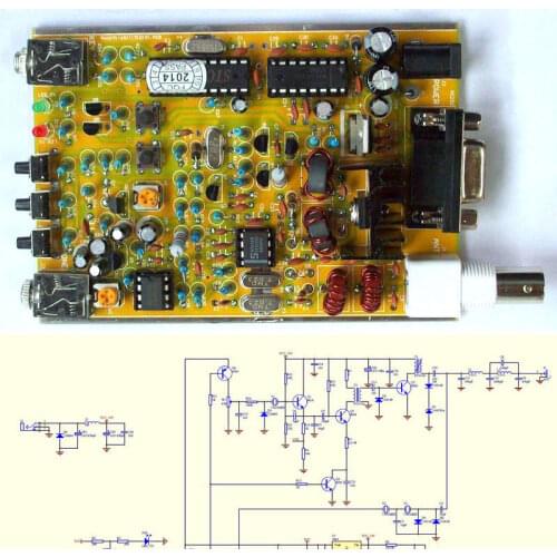 51 Super RM Rock Mite QRP CW Transceiver HAM Radio Shortwave Telegraph DIY Kit
