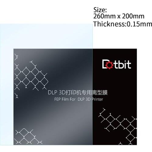 FEP Film for ANYCUBIC Photon Mono X For Elegoo Saturn 8.9 Inches UV DLP LCD 3D Printer 0.15mm UV Resin Release Film Printer Part