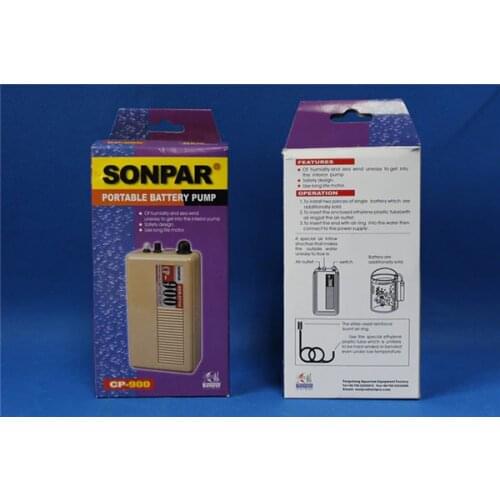 Portable Large Power Battery Air Pump Aquarium Multi Speed Oxygenated Live Bait Fishing Aerator CP-900