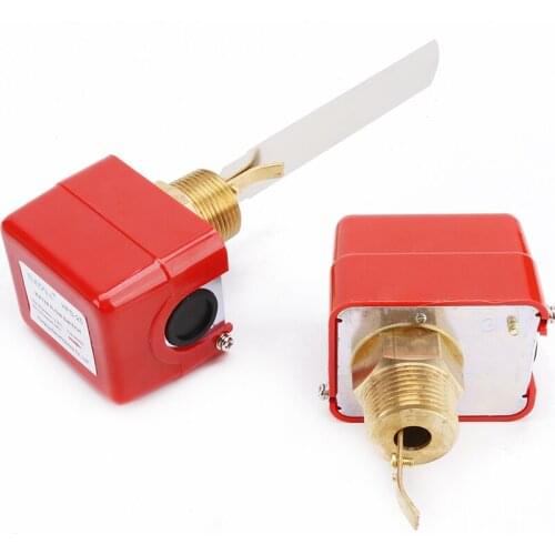 Water Flow sensors switch 1/2" 3/4" 1" 220VAC 3A Water/Paddle Flow Paddle Water Pump Flow Switch HFS-25/20/15