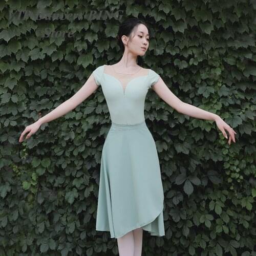 Fairy Ballet Skirt For Women Ballerina Clothes Soft Wrap Skirt Dancer Outfit Classical Dance Costume Lyrical Dancewear JL2574