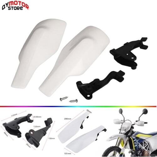 Brand New White Handguards For Husqvarna FC250/350/450 TC125/250 TX300 FX350/450 2017 TE125/250/300 2016/17 DirtBike Accessories