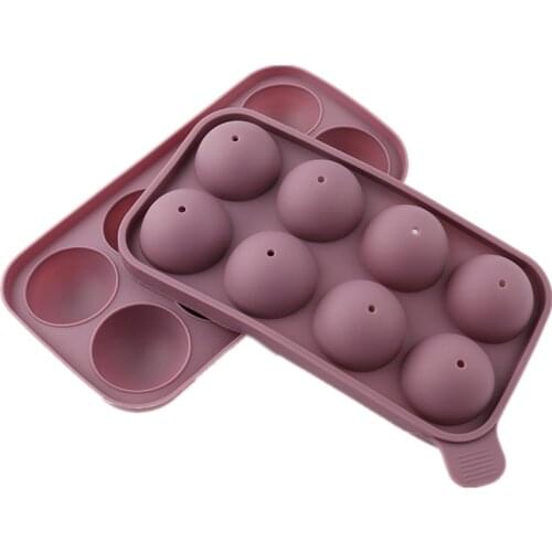 1 Set 8 Holes Silicone Round Shape DIY Lollipop Mold Cake Chocolate Mould Baking Tool With Sticks