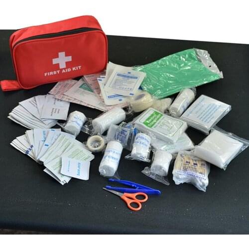 180 Pcs First Aid Kit For Medicines Outdoor Camping Portable Medical Bag Survival Handbag Emergency Kits Travel Set