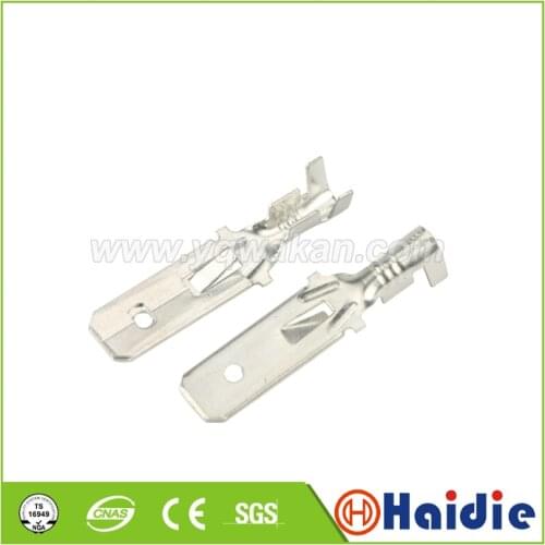 Free shipping 50pcs car splices wire terminal Crimp terminal auto electrical tined terminal for connector ST740050-1 ST740050-3