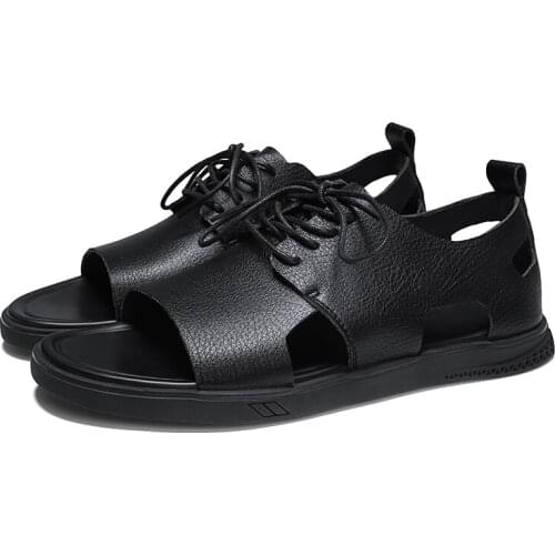 Big sandel masculina da zandalias cuero 2019 size hombre romanas playa sandale sport masculino man rasteira herren sandalle ete
