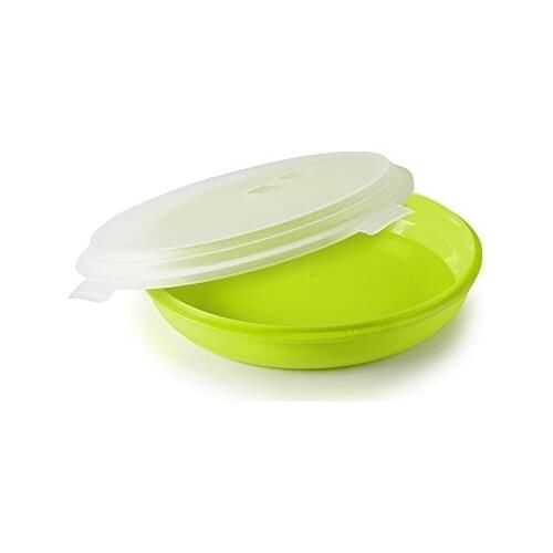 IBILI 749110-potato omelet carrying case, plastic, green, 21,5x18x5,5 cm approx