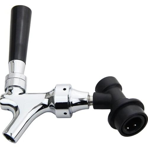 Quick Connect Dispenser Bar Wine Home Brewing Draft Beer Faucet Portable Tap With Ball Lock Kit Bar Parts Chrome Plating For Keg