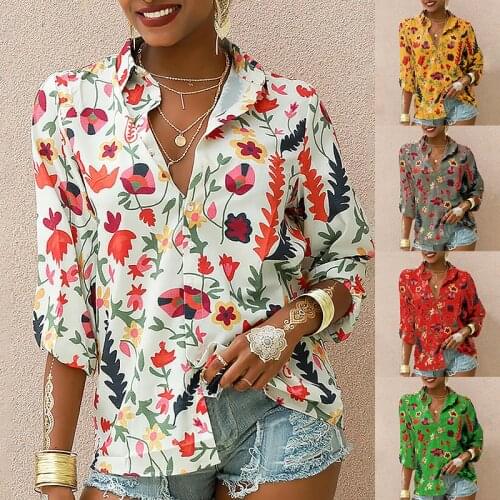 EASY GARMENT Womens Chiffon Blouses