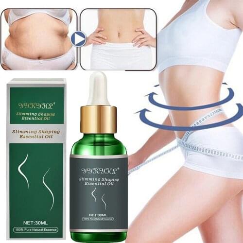 30ml Slimming Lose Weight Essential Oils Thin Leg Waist Fat Burner Body Sculpting Essential Oil Tightening Fat Massage Cream