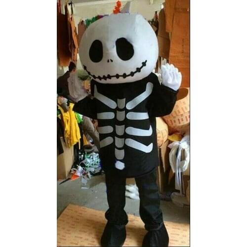 Zombie Ghost Mascot Costume Suit Cosplay Party Game Fancy Dress Outfits Advertising Promotion Carnival Halloween Easter Adults