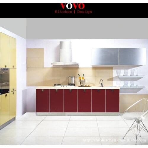 Kitchen cupboards with countertops