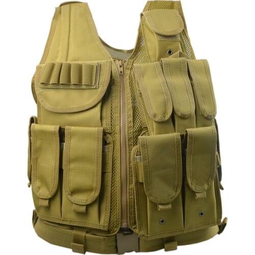 Police Tactical Vest Camouflage Vest Molle Military Body Armor Wear Hunter Army SWAT Molle Vests