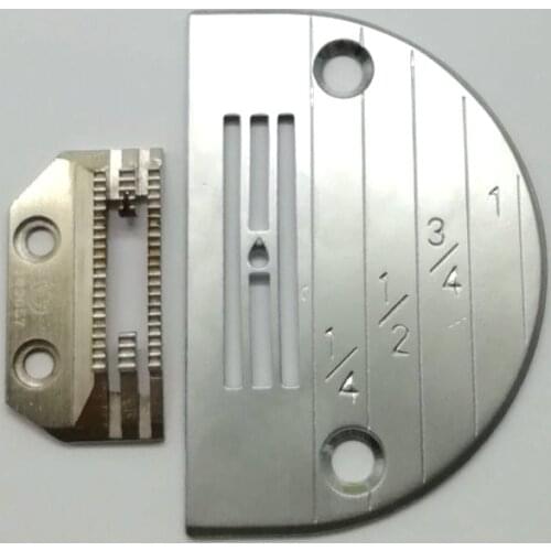 INDUSTRIAL SEWING NEEDLE PLATE and FEEDER SET Fits CONSEW JUKI BROTHER B737
